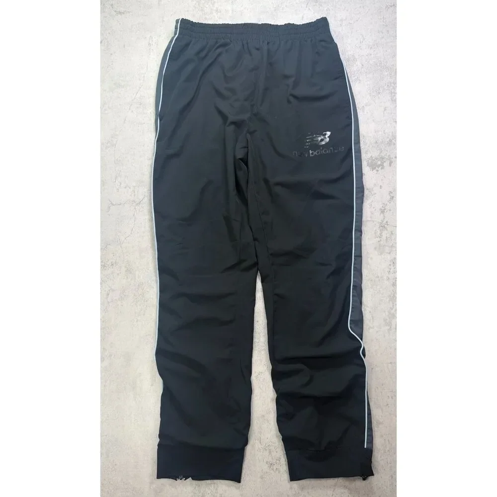 New Balance Track Pants Medium Black Side Stripe